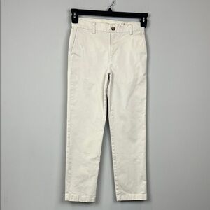 Vineyard Vines Boys 12 Breaker Khaki Flat Front Pants in Stone Adjustable Waist
